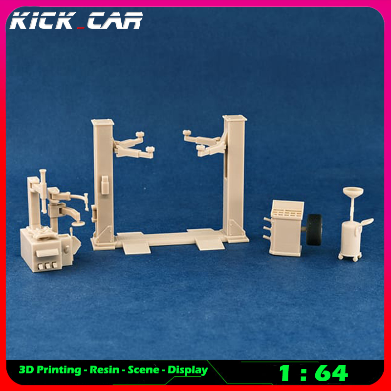 Workshop Tools Toy - Kickcar 1/64 atelier grandes machines modèle
