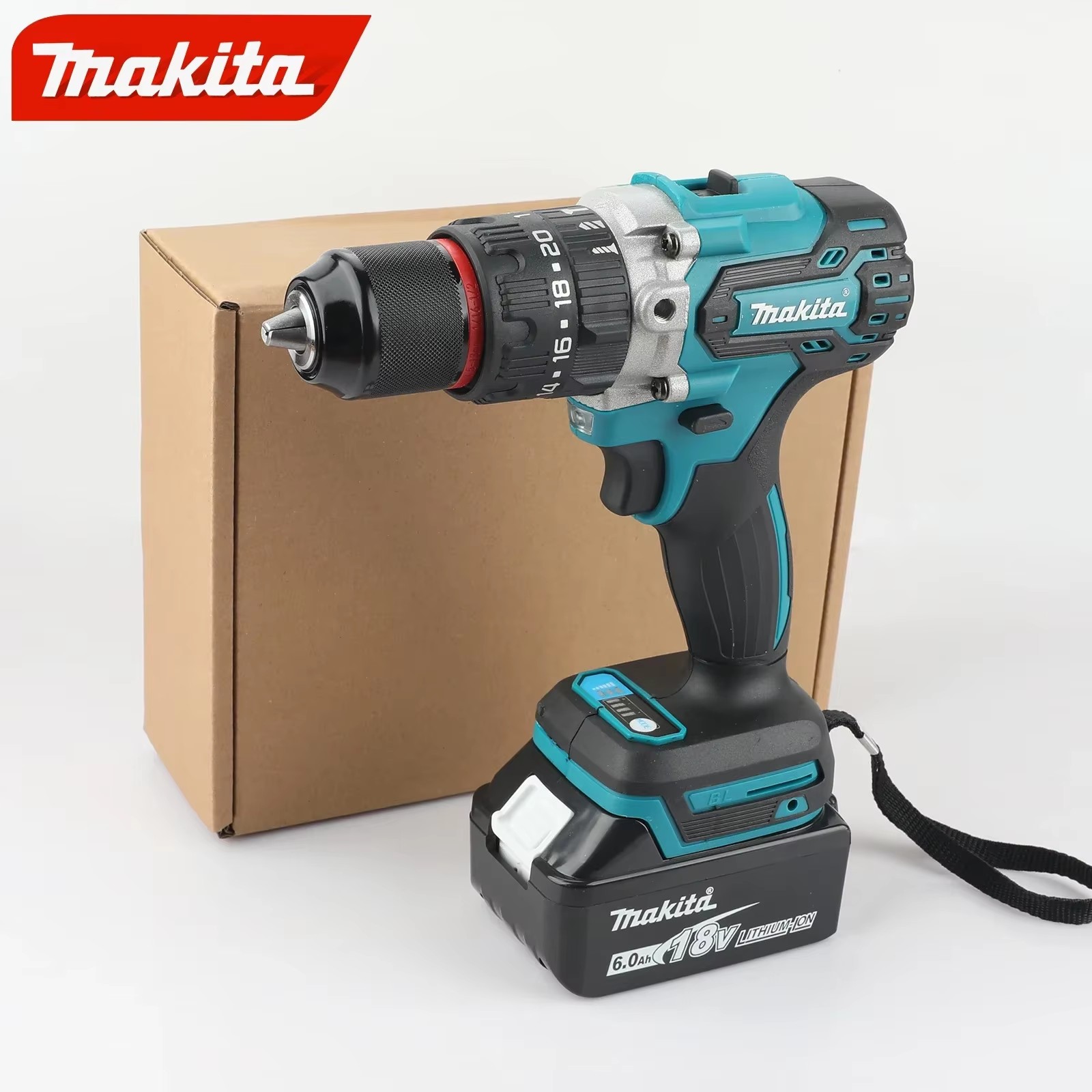 Makita Drill Ddf484 - Perceuse-visseuse sans fil Makita DDF487, kit