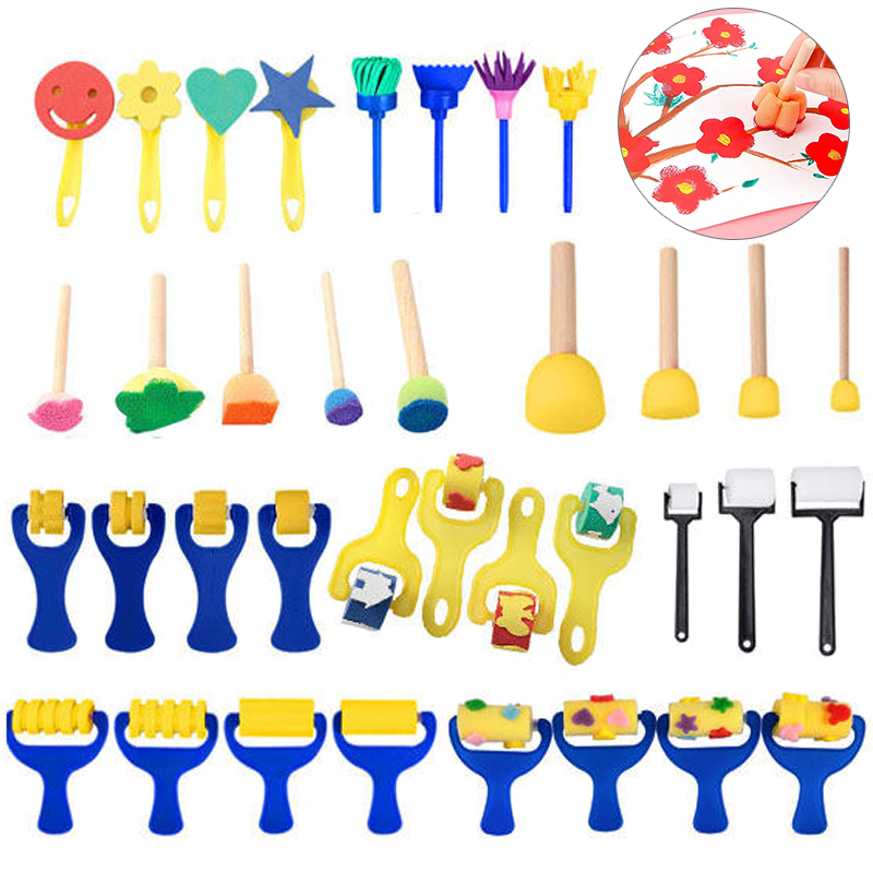 Tools Workshop Kids - ﻿ Brosse éponge pour dessin d'enfants,