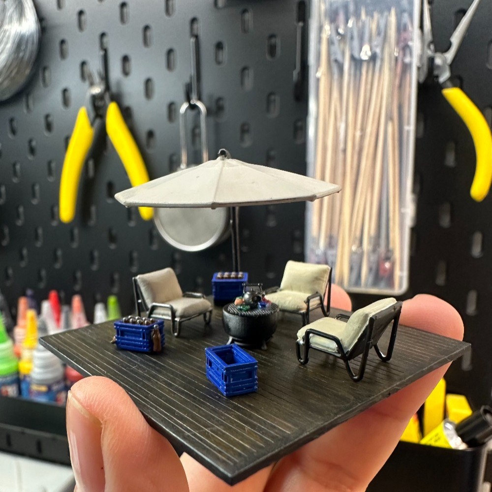 Tools Workshop Kids - Diorama 1/64 - Scène miniature de
