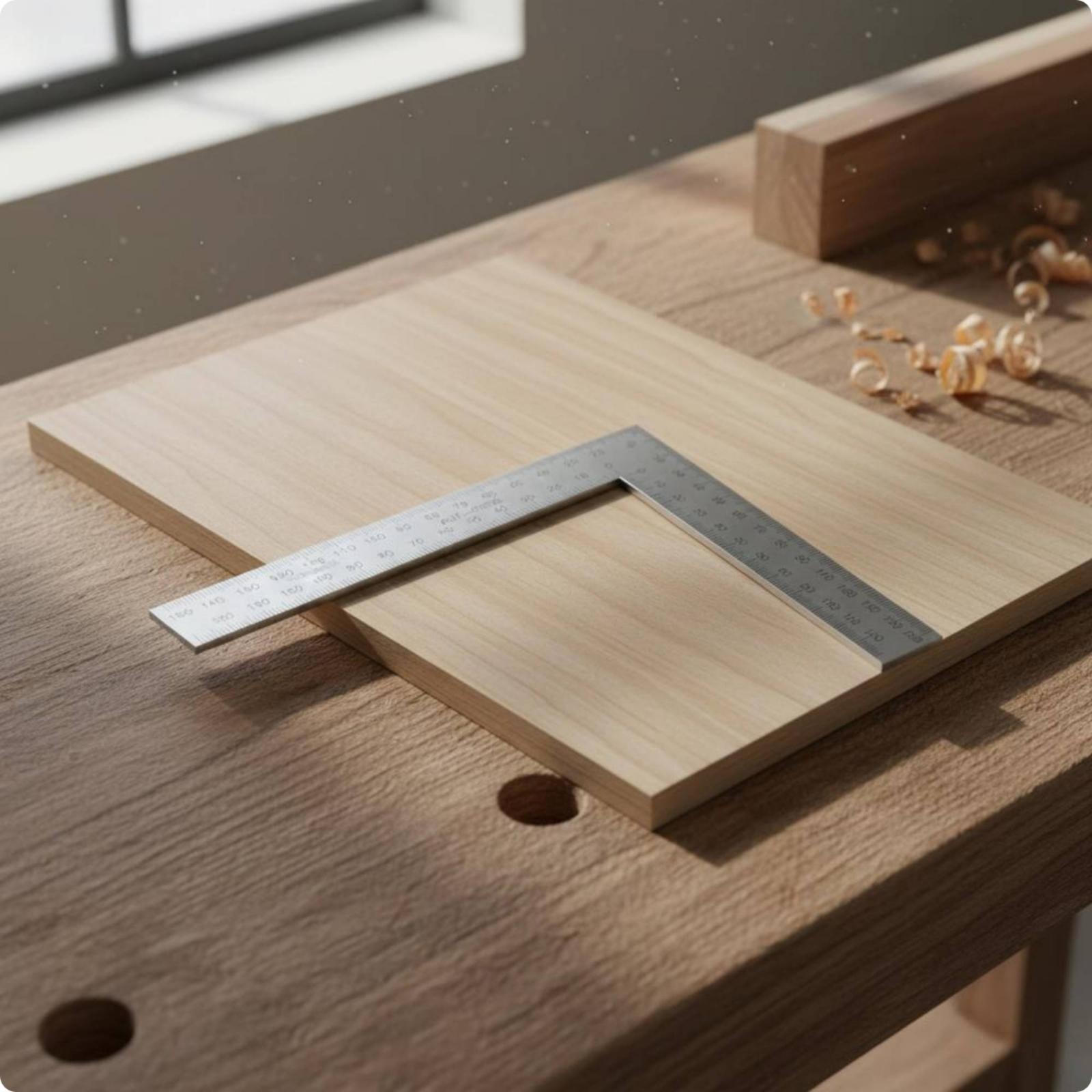 Workshop Layout Tools - Règle de mesure d'angle en acier