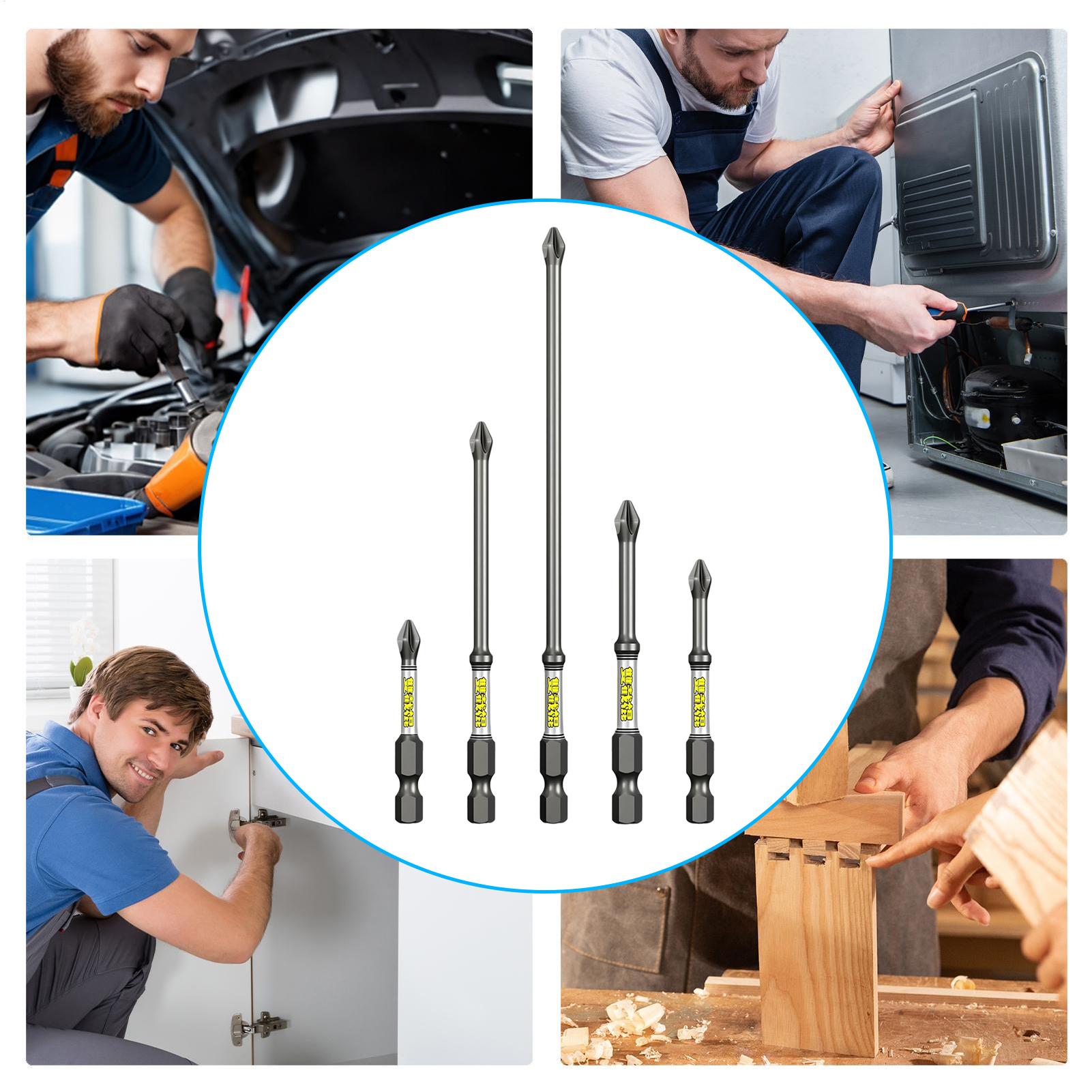 Jeu de 5 embouts de tournevis  - Tools Workshops avis et prix