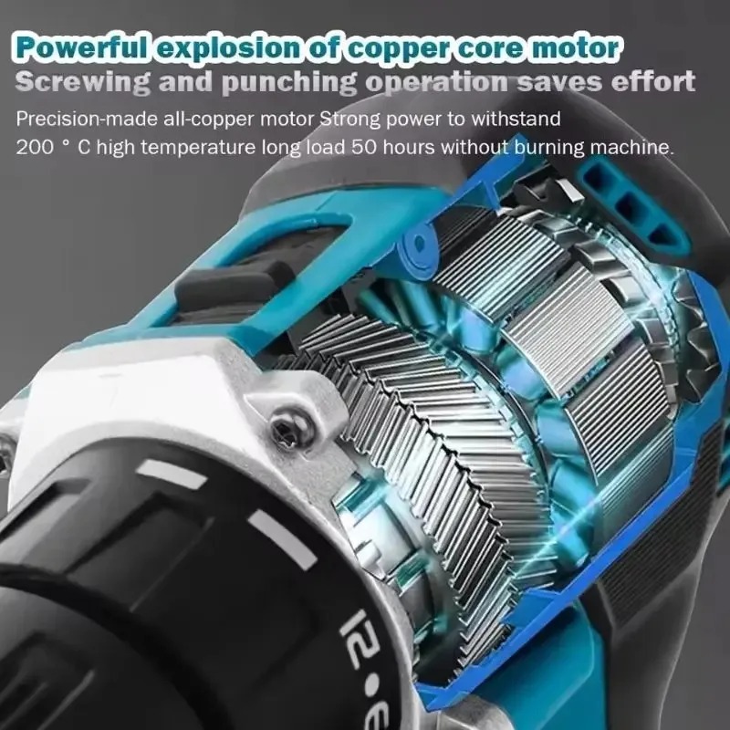 Perceuse-visseuse sans fil Mak - Makita Drill Ddf484 avis et prix