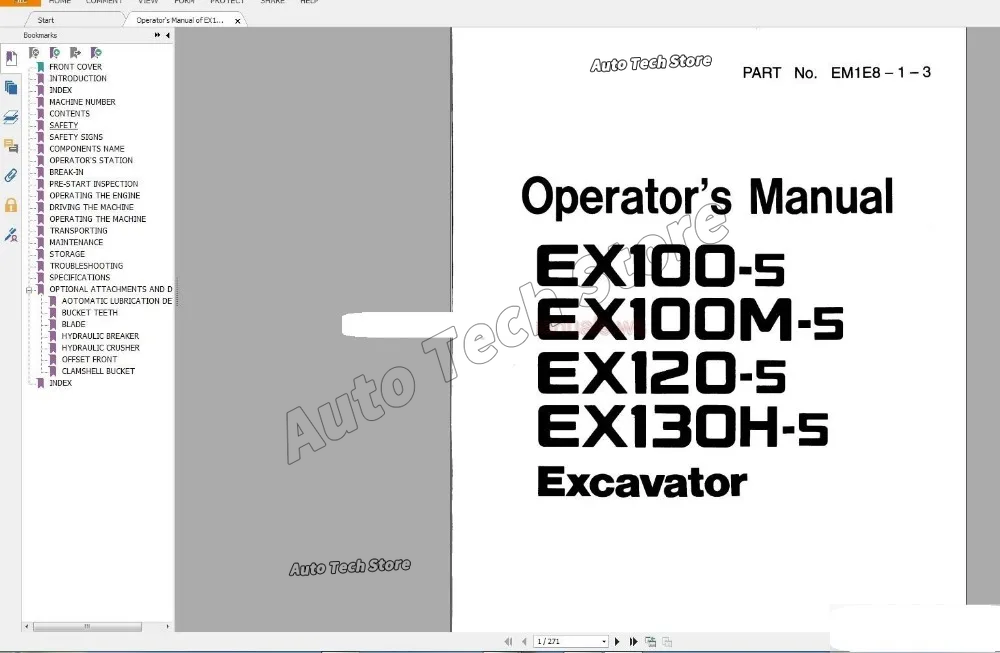 Pour Hitachi magasin complet m - Workshop Tools Pdf avis et prix