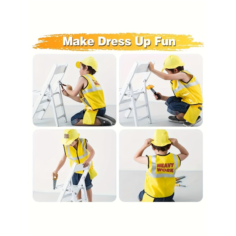 Costume de gilet de travailleu - Tools Workshop Kids avis et prix