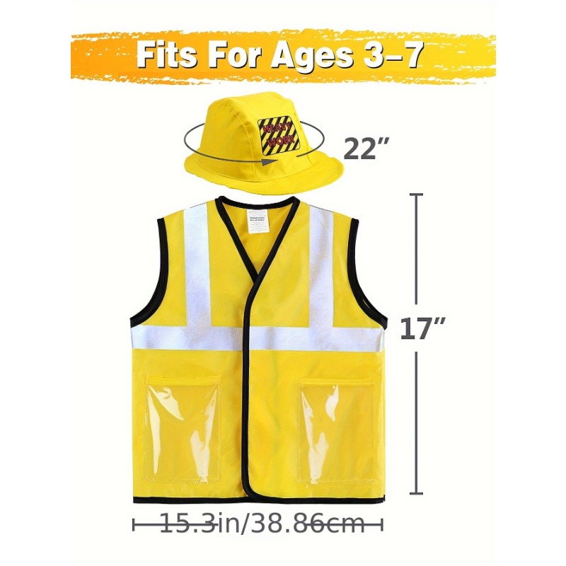 Costume de gilet de travailleu - Tools Workshop Kids avis et prix