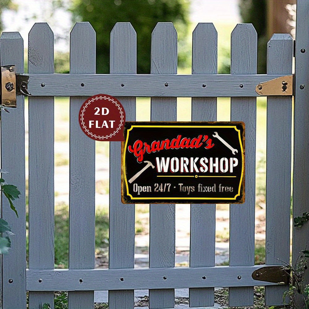   Panneau mural en métal vinta - Workshop Tools Toy avis et prix