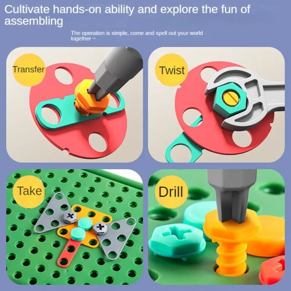 Kit de perçage STEM pour enfan - Workshop Tools Toy avis et prix
