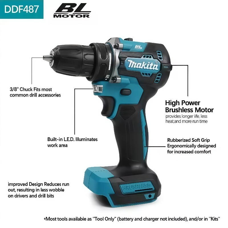 Perceuse sans fil Makita DDF48 - Makita Drill Ddf484 avis et prix